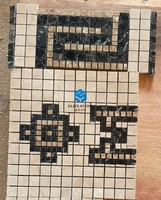 Carreaux de luxe en forme de triangle pour cuisine et salle de bain, mosaïque murale en métal, marbre et pierre, carreaux de sol