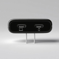 Chargeur d'origine usine EU UK US Plug Adaptateur de voyage USB C 65W PD Charge rapide Type C Chargeur pour iPhone 16 15 14 13 12 Pro