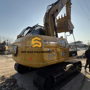 Excavatrice d'occasion 312GC de 12 tonnes, modèle 2022, 90% neuve, efficace, puissante, haute qualité, prix bas, moteur 74,4 kW, pompe, boîte de vitesses - Product Image 2