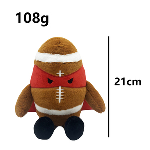 Schwarz Heroes of the Game 7.5 Figurine <span class=keywords><strong>de</strong></span> football en peluche, <span class=keywords><strong>image</strong></span> <span class=keywords><strong>de</strong></span> dessin animé, jouets en peluche, compagnons chaleureux, jouets en peluche, cadeaux d'anniversaire pour les fans - Product Image 6