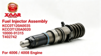 KCC0T120A0035 KCCOT120A0020 10000-91315 T402742 Conjunto de Inyector de Combustible para Motor 4006 / 4008