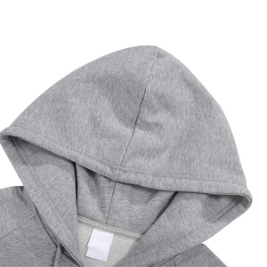Sudadera con Capucha Oversize de Algodón 100% Bordada para Parejas, Estilo Casual de Otoño, Unisex, con Cremallera Holgada y Diseño Personalizado - Product Image 2