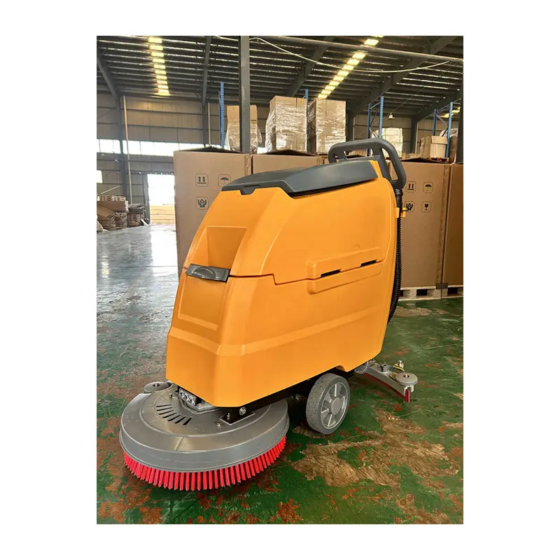 Hot Sale Factory Price Automatic light electric floor cleaning wash scrubber machine with CE