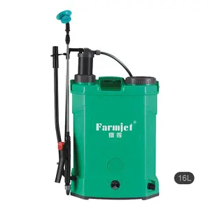 Farmjet 새로운 두껍게 한 배낭 전기 스프레이어 배낭 스프레이어 18 리터 농부 스프레이어