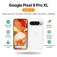 Smartphone Google Pixel 9 Pro XL reconditionné en usine, débloqué d'origine, téléphone portable d'occasion, qualité AA+, téléphones portables remis à neuf