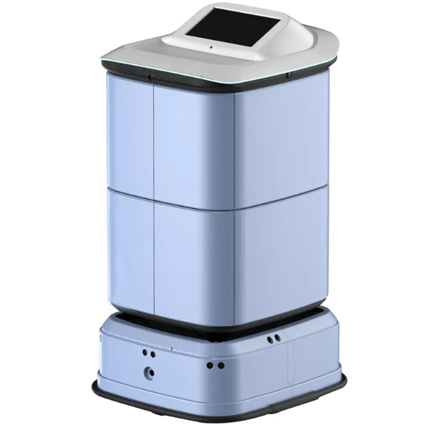 Fully Enclosed Intelligent Hotel Delivery Robot with Elevator Access