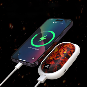 Calentador de manos portátil 3600mAh Banco de energía de carga Usb Protección contra sobrecalentamiento Calentadores de manos eléctricos Banco de energía - Product Image 5