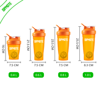Bouteille de shaker de protéines pour le sport et la remise en forme, sans BPA, avec logo personnalisé, gobelet de shaker de protéines pour la salle de sport, bouteille de shaker de protéines en poudre