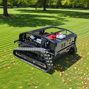 Tondeuse à gazon autotractée 125cc à moteur essence télécommandé de qualité industrielle, très populaire pour usage en jardinage - Product Image 1