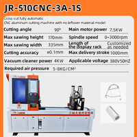 JR-505Q découpeuse en aluminium de lame de scie cachée semi-automatique de type pédale