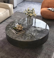 Meubles de maison salon ensembles table centrale en or tables basses de luxe et meuble tv table basse en marbre moderne à vendre