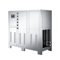 Edelstahl-Rohrbündelwasserkühler mit Edelstahlpumpe und Maschinengehäusen, 28,01 kW Kühlleistung