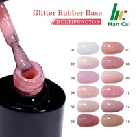Base de vernis à ongles en gel réfléchissant pailleté disco nude, couleur flash, marque privée OEM ODM