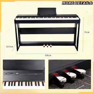 Usine directe piano numérique 88 touches marteau clavier d'action couleur bois d'origine Piano électrique Profession A09 - Product Image 4