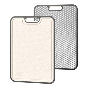 Wheat Straw Antibacterial Pp Cutting Board Rectangle 1.3Cm Thick For Kitchen Use - Product Image 2