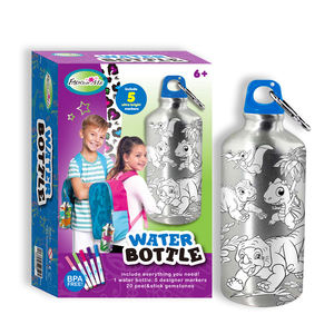 Jouet éducatif personnalisé pour enfants Kits de peinture et de dessin de <span class=keywords><strong>dinosaures</strong></span> pour garçons Cadeaux pour enfants Bouteille d'eau - Product Image 1