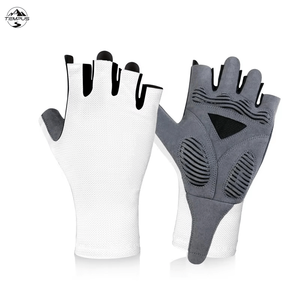 Guantes de Carreras Transpirables Antideslizantes de Poliéster con Pantalla Táctil para Hombre y Mujer, para Ciclismo, Gimnasio y Fitness de Verano, Marca TEMPUS - Product Image 6