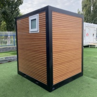 Conteneur extensible de haute qualité, toilettes mobiles, villa préfabriquée, salle de bain portable, maison de douche, appartement en panneaux sandwich
