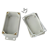 Boîte de jonction en plastique PC, vente en gros à bas prix, utilisation extérieure, boîte de jonction étanche IP68, boîte de jonction pour caméras CCTV