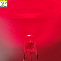 Prix usine bonne qualité Ultra lumineux 5mm forme ovale rouge 660nm jaune 590nm bicolore double couleur Led Diodes 1000 pièces par sac