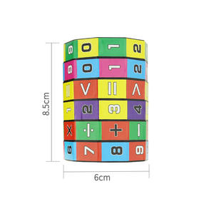 Nouveaux jouets éducatifs mathématiques pour enfants, puzzles en plastique, nombres, <span class=keywords><strong>calcul</strong></span>, pratique, apprentissage des mathématiques - Product Image 4