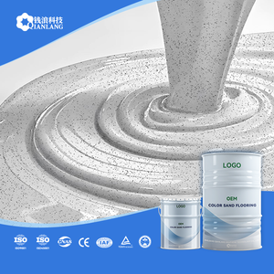 Peinture liquide époxy colorée Qianlang, résistante à l'abrasion, certifiée ISO, pour sols et routes, fourniture d'usine ODM/OEM - Product Image 1