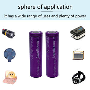 高品质 IMR 电池可充电锂离子 3000 mah 3.7 v 40A 18650 电池 - Product Image 2