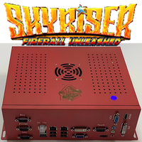 Skyriser Fireball Unleashed, Placa de Juegos de Habilidad 5 en 1 para PC, SAS de 43 Pulgadas Vertical, PCB Horizontal de 24 Pulgadas, Máquina de Juegos de Arcade