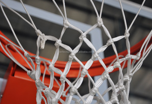 Aro <span class=keywords><strong>de</strong></span> Baloncesto Profesional <span class=keywords><strong>de</strong></span> Nylon Resistente, Color Personalizado, con Placa <span class=keywords><strong>de</strong></span> Montaje <span class=keywords><strong>de</strong></span> 5mm <span class=keywords><strong>de</strong></span> Grosor para Canchas Oficiales - Product Image 2