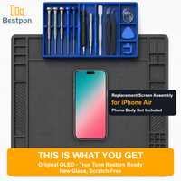 Repuesto de Pantalla OLED para iPhone Air, Reemplazo de Cristal, Reacondicionado, Panel y Circuito Integrado Originales, Grado A