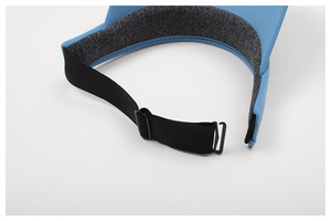Sombrero de visera de protección solar a rayas para deportes al aire libre de verano para <span class=keywords><strong>mujer</strong></span>, <span class=keywords><strong>gorra</strong></span> de béisbol abierta de secado rápido para <span class=keywords><strong>tenis</strong></span>, correr, ciclismo - Product Image 6