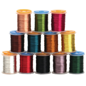 Alambre de Cobre Ultrafino de 0.2mm, 50m de Longitud, Material Súper Realista para Atado de Moscas, Excelente Opción para Pesca 09D-1163 (B07) - Product Image 1
