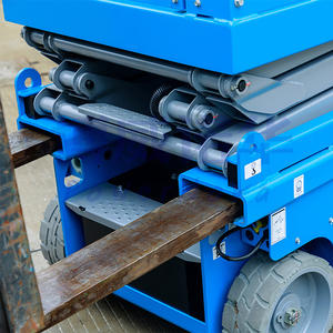 हॉट बिक्री सस्ते जेएलजी 8 मीटर में हाइड्रोलिक स्व-चालित कैंची लिफ्ट मोबाइल इलेक्ट्रिक प्लेटफॉर्म 0.64 मीटर x 1.59 मीटर टेबल 2-व्यक्ति क्षमता का उपयोग किया - Product Image 3