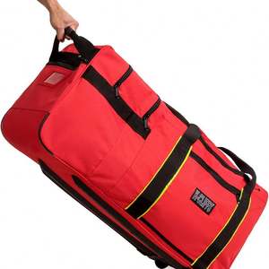 Échantillon gratuit Grand sac de pompier roulant pour équipement de sauvetage avec bandoulière et poche pour casque - Product Image 3