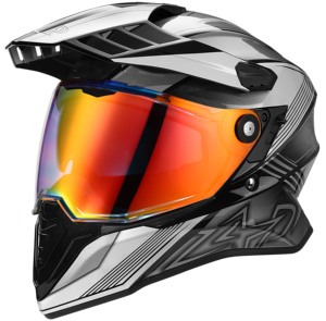Casco de Motocicleta Pro Adventure - Visera Doble, Compatible con Bluetooth - Product Image 3