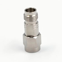 Connecteur à ondes millimétriques en acier inoxydable, femelle à mâle, 1.85/2.92-KJG, adaptateur coaxial RF de haute précision, haute fréquence, DC-40GHz