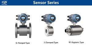高品質パング PMF モデル 0-10m/s 電磁流量計 0.5% 精度 フランジ接続 水液測定 4-20mA - Product Image 5