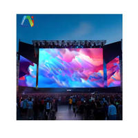 Panneaux d'affichage LED à taux de rafraîchissement élevé P2.604/P2.9/P3.91/P4.81 500*1000mm Facile à installer Affichage LED flexible pour piste de danse Mariage