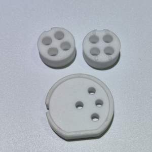 कस्टम इन्सुलेट सिरेमिक उच्च तापमान प्रतिरोधी सिरेमिक ऑप्टिकल संचार ज़िरकोनिया एल्युमिना सिरेमिक भागों - Product Image 4