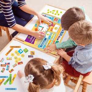 Nuevo Calendario Magnético Visual Diario para Niños, Calendario para Niños Pequeños, Aprendizaje para el Hogar - Product Image 4