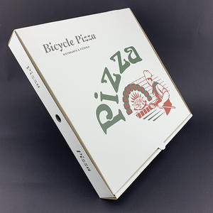 Boîte à pizza triangle personnalisée en <span class=keywords><strong>carton</strong></span> <span class=keywords><strong>30x30</strong></span> grandes boîtes à pizza octogonales de luxe - Product Image 2