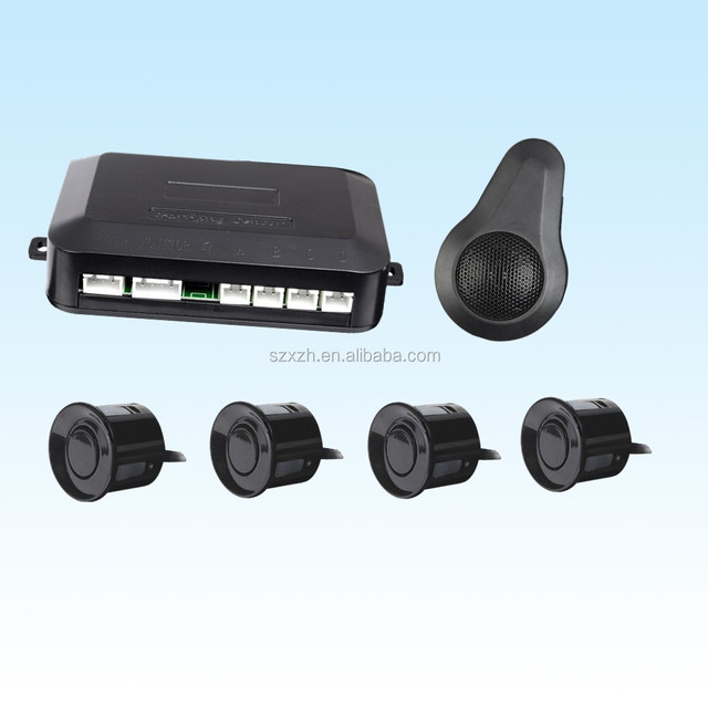 Universal Waterproof Parking Sensors with 4 Sensors and a Buzzer Alert