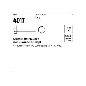 BUFAB Vis hexagonale ISO 4017 VG x40mm - Product Image 1