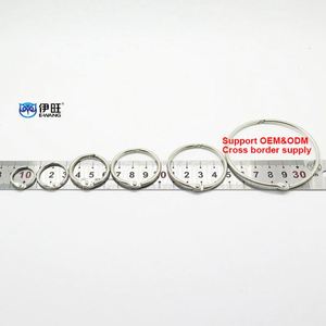 Metal Nickel Plated Book Binding <b>Rings</b> Loose Leaf <b>Binder</b> <b>Rings</b> for Notebook - Product Image 1
