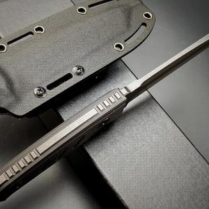 มีดพกพาอเนกประสงค์ Best Tactical DC 53 ปรับแต่งได้ตามต้องการ OEM DIY สำหรับเอาตัวรอด ล่าสัตว์ ตั้งแคมป์ บุชคราฟท์ ใบมีดสแตนเลสแบบตายตัว ขนาด 9.5 ซม. ด้ามจับ G10 - Product Image 3