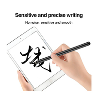 Stylet tactile capacitif intelligent, nouvelle tablette en aluminium 2021 avec tissu, logo personnalisé promotionnel, stylet métallique