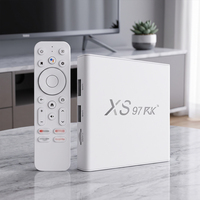 Boîtier TV Android 14 4K UHD avec puce Rockchip RK3518 Quad-Core, télécommande infrarouge, streaming domestique, boîtier multimédia OTT, prise en charge de la personnalisation OEM