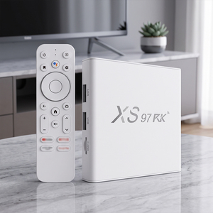 Boîtier TV Android 14 4K UHD avec puce Rockchip RK3518 Quad-Core, télécommande infrarouge, streaming domestique, boîtier multimédia OTT, prise en charge de la personnalisation OEM - Product Image 2