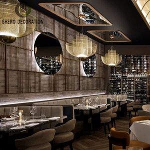 Gabinete de Bar de lujo Uso en el hogar Estante de vino integrado Unidad de almacenamiento de puerta de vidrio - Product Image 3