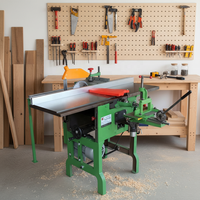 Raboteuse multifonctionnelle Birui 7-en-1 pour le travail du bois, tête de coupe droite, moteur 2,2 kW haute performance